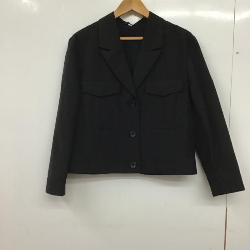 マーガレットハウエル MARGARET HOWELL ジャケット、上着 ジャケット、ブレザー 2 無地 黒 / ブラック / black レディース USED 古着 中古 10159788