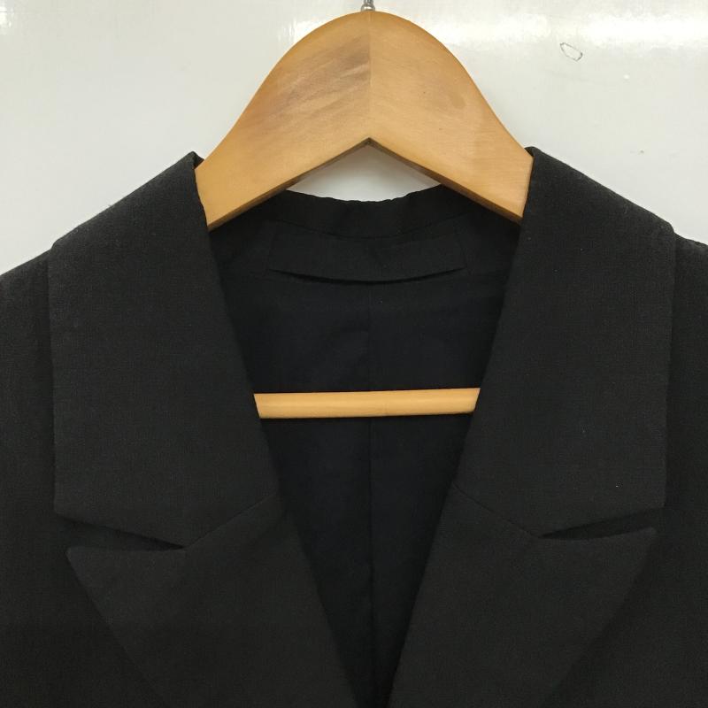 マーガレットハウエル MARGARET HOWELL ジャケット、上着 ジャケット、ブレザー 2 無地 黒 / ブラック / black レディース USED 古着 中古 10159788