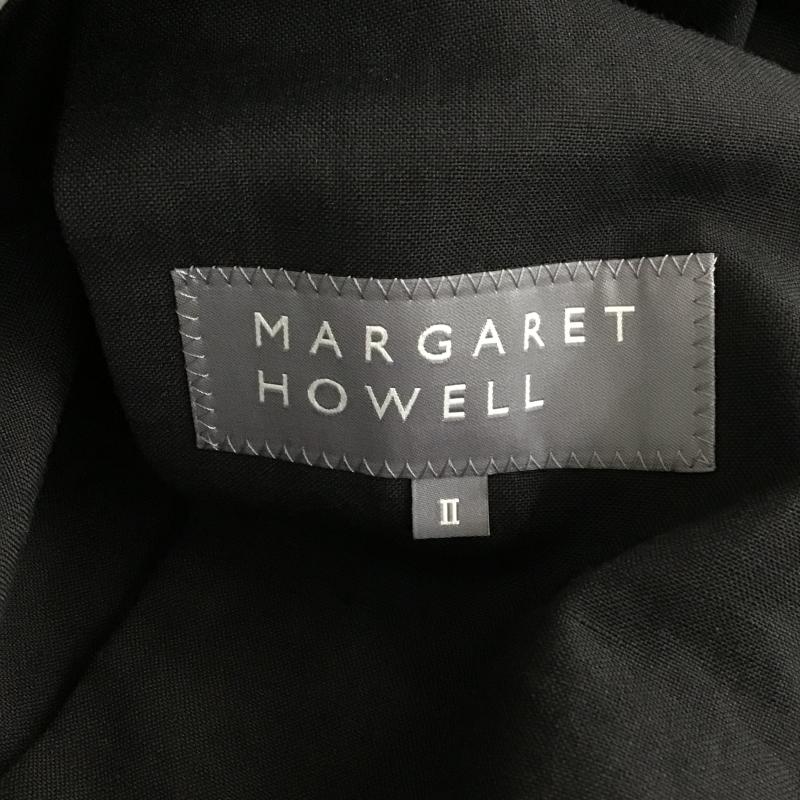 マーガレットハウエル MARGARET HOWELL ジャケット、上着 ジャケット、ブレザー 2 無地 黒 / ブラック / black レディース USED 古着 中古 10159788