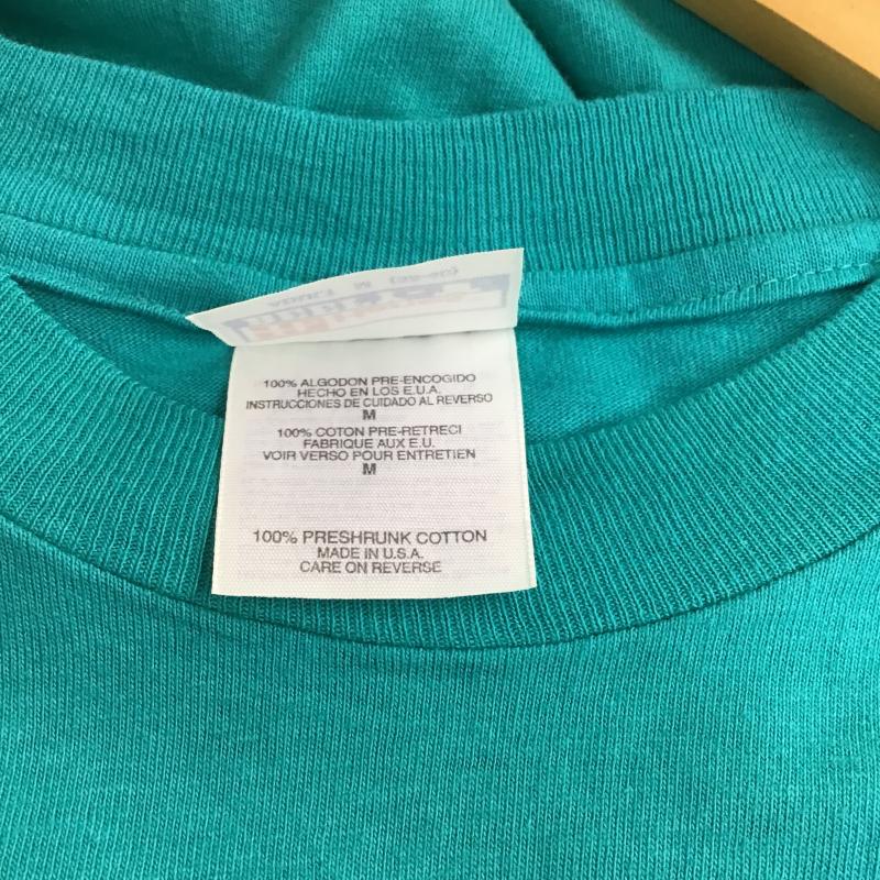 ヘインズ HANES Tシャツ 半袖 半袖カットソー プリントTシャツ クルーネックカットソー M プリント マルチカラー / マルチカラー / multicolor メンズ USED 古着 中古 10159789