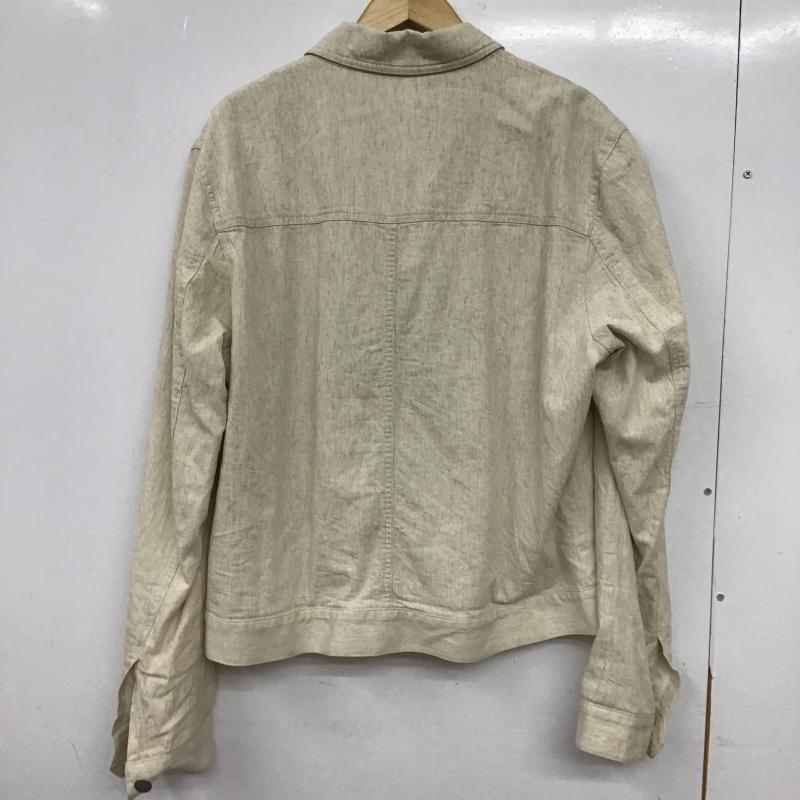 ザラ ZARA ジャケット、上着 ジャケット、ブレザー カジュアルジャケット アウター カラージャケット L  ベージュ / ベージュ / beige メンズ USED 古着 中古 10159790