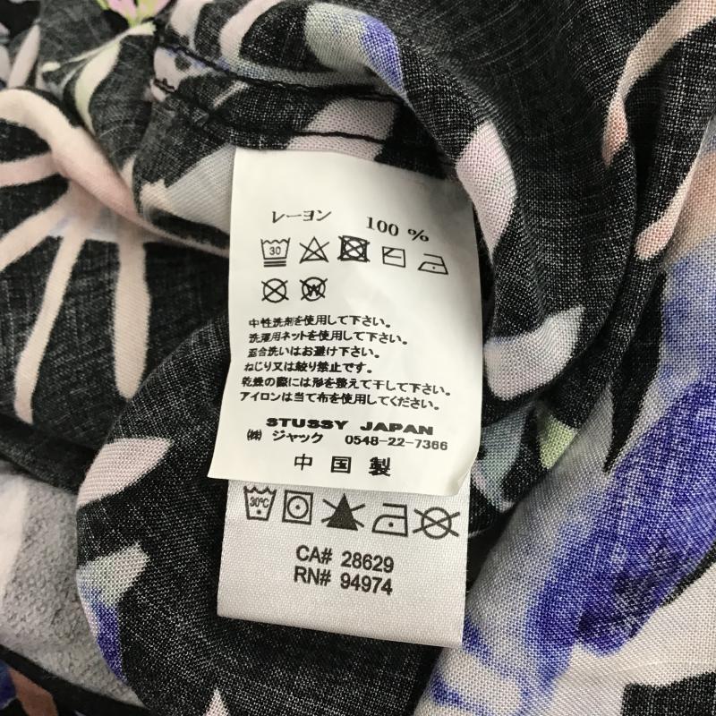 ステューシー STUSSY シャツ、ブラウス 長袖 長袖シャツ プリントシャツ カラーシャツ S プリント マルチカラー / マルチカラー / multicolor メンズ USED 古着 中古 10159791