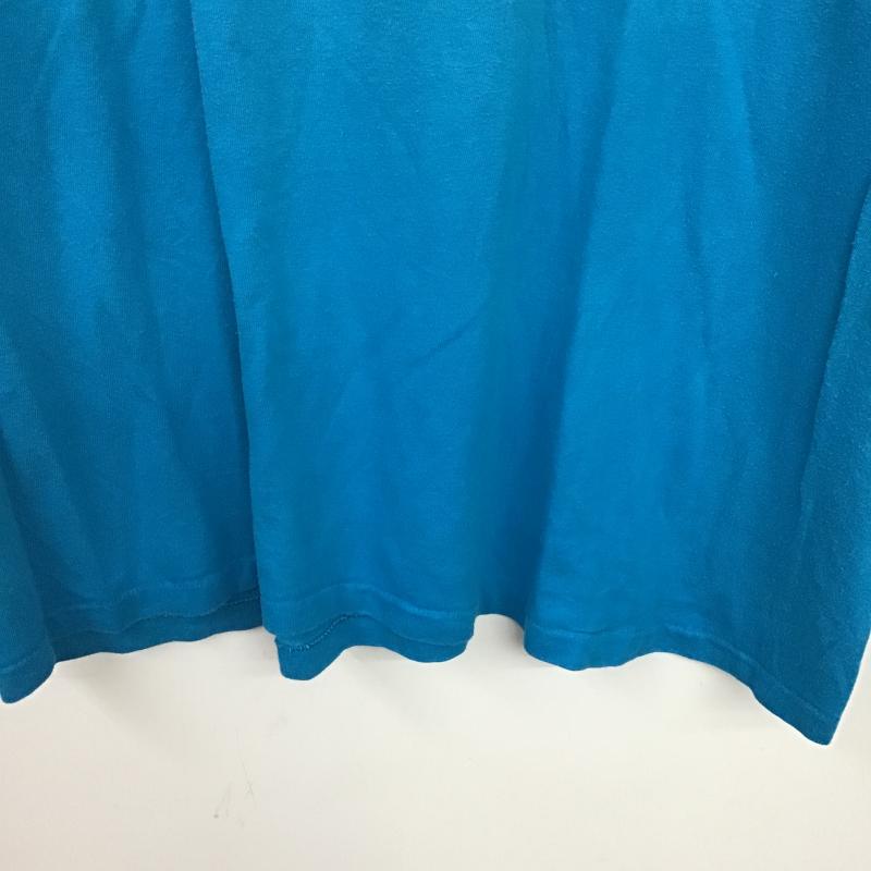 ヘインズ HANES Tシャツ 半袖 半袖カットソー プリントTシャツ クルーネックカットソー XL ロゴ、文字 青 / ブルー / blue メンズ USED 古着 中古 10159792
