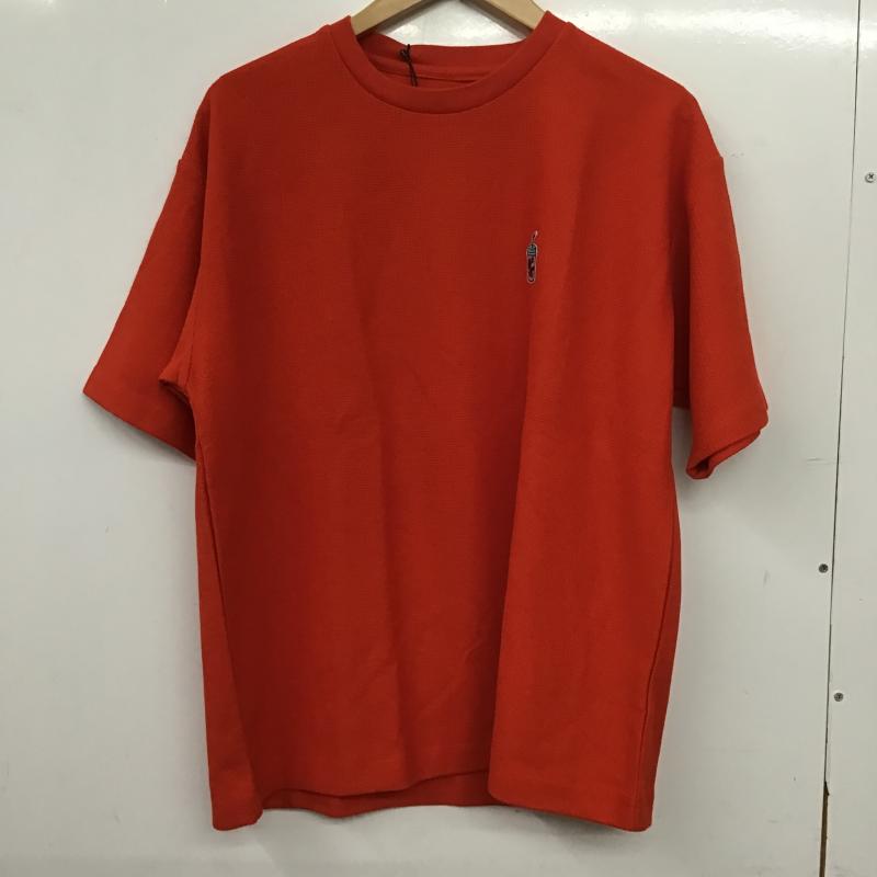チャオパニックティピー CIAOPANIC TYPY Tシャツ 半袖 半袖カットソー プリントTシャツ クルーネックカットソー S ロゴ、文字 橙 / オレンジ / orange メンズ USED 古着 中古 10159794