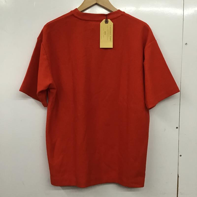 チャオパニックティピー CIAOPANIC TYPY Tシャツ 半袖 半袖カットソー プリントTシャツ クルーネックカットソー S ロゴ、文字 橙 / オレンジ / orange メンズ USED 古着 中古 10159794