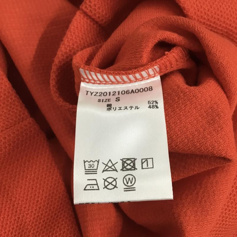 チャオパニックティピー CIAOPANIC TYPY Tシャツ 半袖 半袖カットソー プリントTシャツ クルーネックカットソー S ロゴ、文字 橙 / オレンジ / orange メンズ USED 古着 中古 10159794
