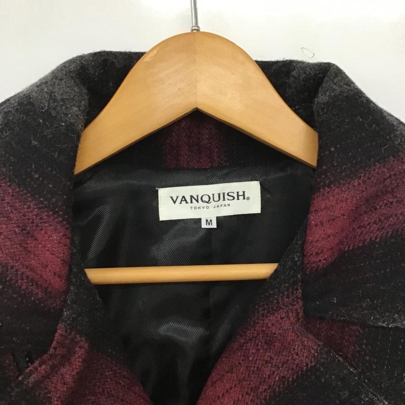 ヴァンキッシュ VANQUISH ジャケット、上着 ジャンパー、ブルゾン ジップアップジャケット アウター ライダース M チェック マルチカラー / マルチカラー / multicolor メンズ USED 古着 中古 10159798