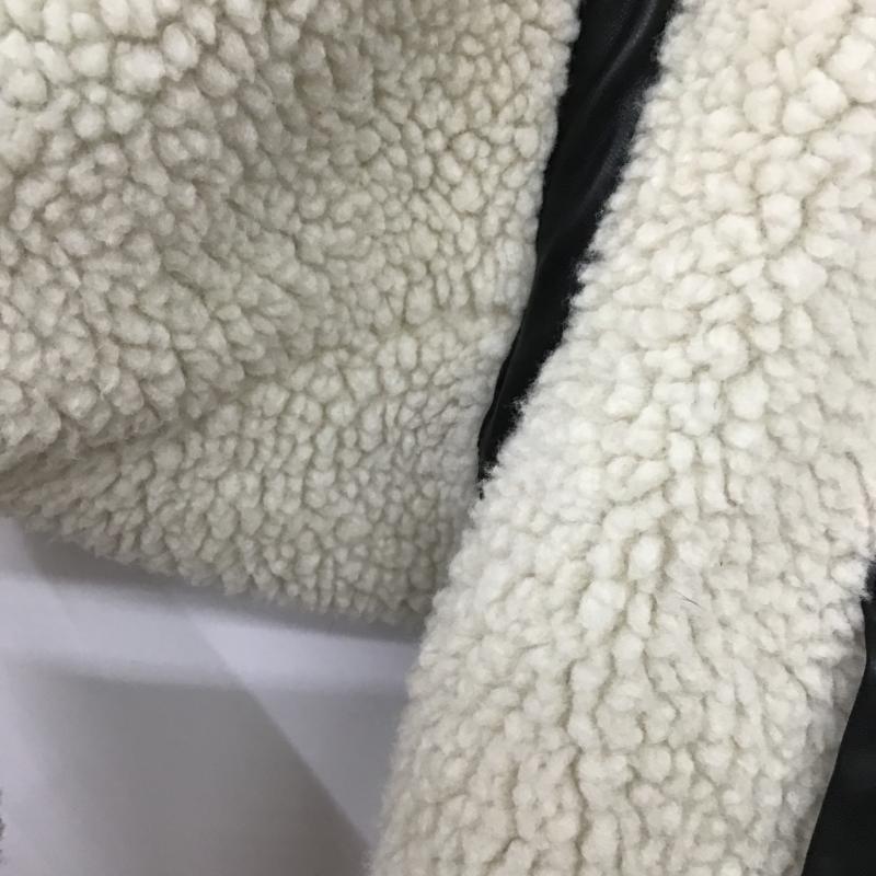カンゴール KANGOL ジャケット、上着 ジャンパー、ブルゾン ジップアップジャケット ボアジャケット アウター M ロゴ、文字 アイボリー / アイボリー / メンズ USED 古着 中古 10159799