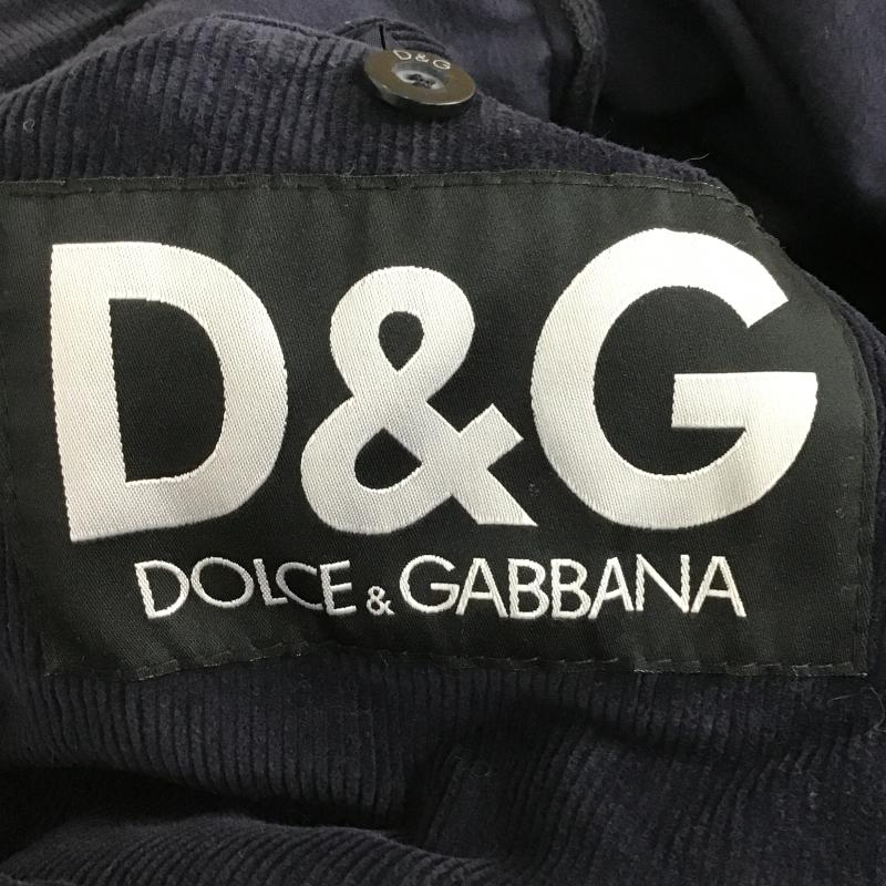 ドルチェアンドガッバーナ DOLCE&GABBANA ジャケット、上着 ジャケット、ブレザー コーデュロイジャケット カジュアルジャケット アウター 無地 紺 / ネイビー / navy メンズ USED 古着 中古 10159803