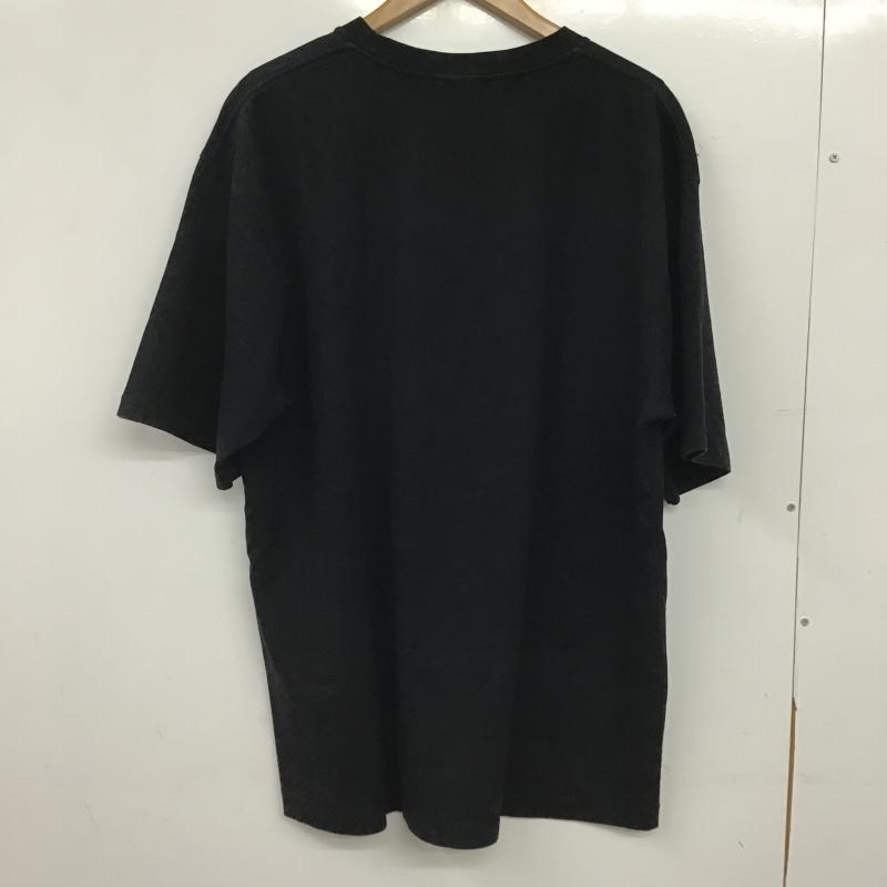 アベイシングエイプ A BATHING APE Tシャツ 半袖 半袖カットソー プリントTシャツ クルーネックカットソー XL ロゴ、文字 黒 / ブラック / black メンズ USED 古着 中古 10159805