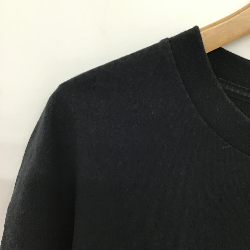 アベイシングエイプ A BATHING APE Tシャツ 半袖 半袖カットソー プリントTシャツ クルーネックカットソー XL ロゴ、文字 黒 / ブラック / black メンズ USED 古着 中古 10159805