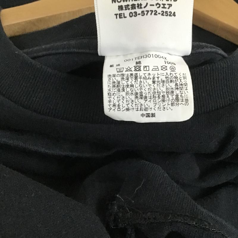 アベイシングエイプ A BATHING APE Tシャツ 半袖 半袖カットソー プリントTシャツ クルーネックカットソー XL ロゴ、文字 黒 / ブラック / black メンズ USED 古着 中古 10159805