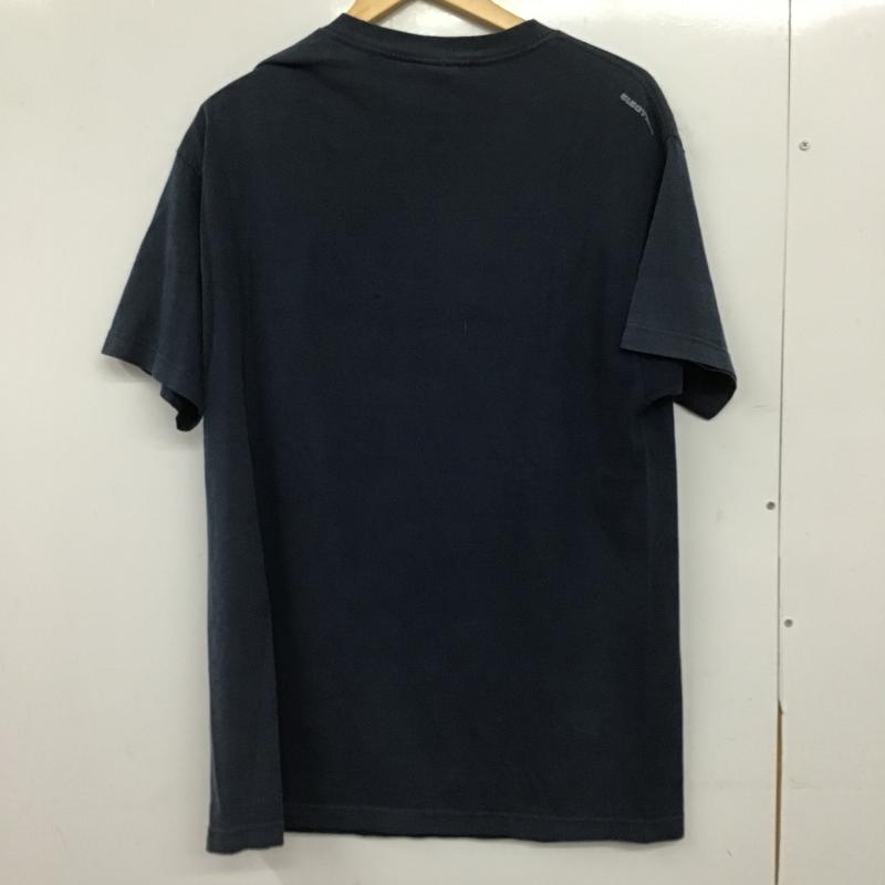 エレクトリック ELECTRIC Tシャツ 半袖 半袖カットソー プリントTシャツ クルーネックカットソー L プリント 紺 / ネイビー / navy メンズ USED 古着 中古 10159810