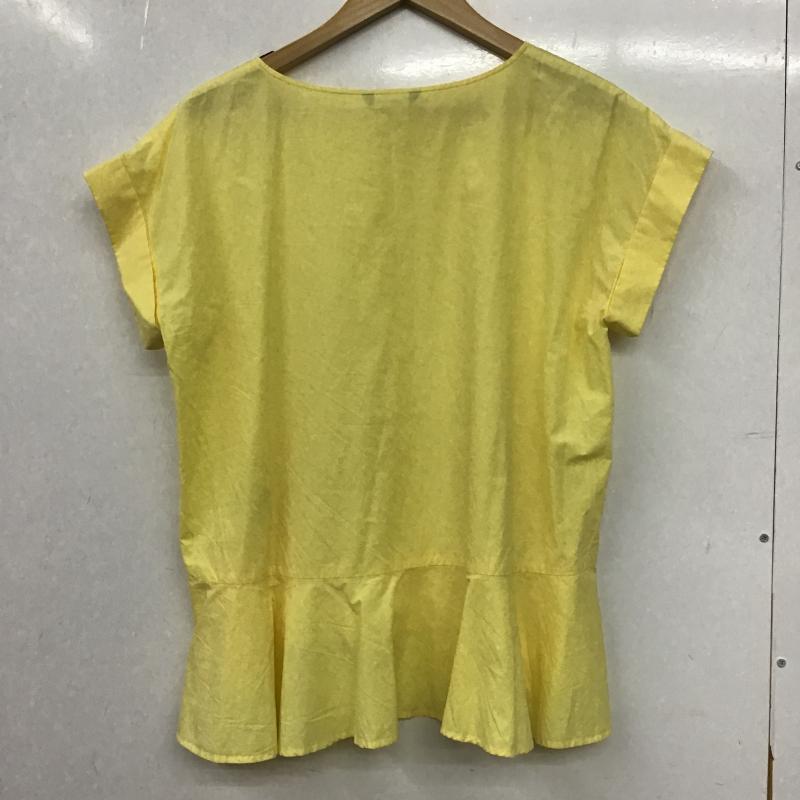 ジャーナルスタンダード JOURNAL STANDARD カットソー 半袖 無地 黄 / イエロー / yellow レディース USED 古着 中古 10159811