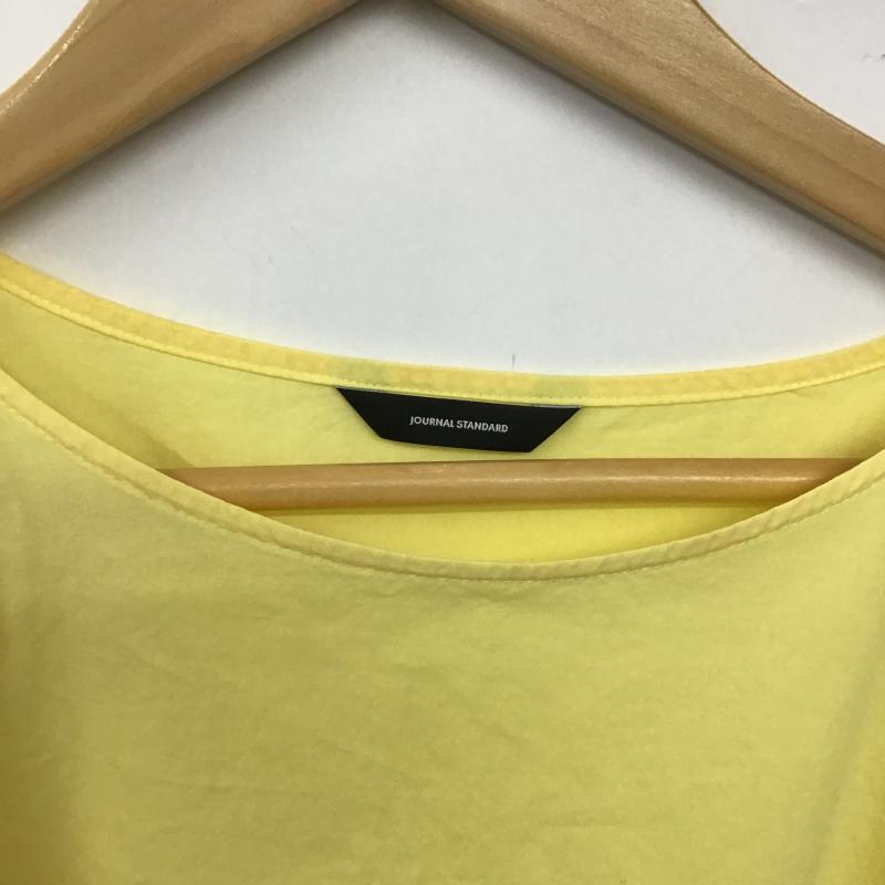 ジャーナルスタンダード JOURNAL STANDARD カットソー 半袖 無地 黄 / イエロー / yellow レディース USED 古着 中古 10159811