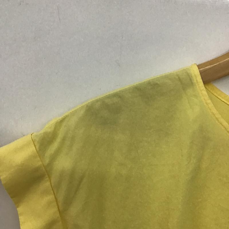 ジャーナルスタンダード JOURNAL STANDARD カットソー 半袖 無地 黄 / イエロー / yellow レディース USED 古着 中古 10159811