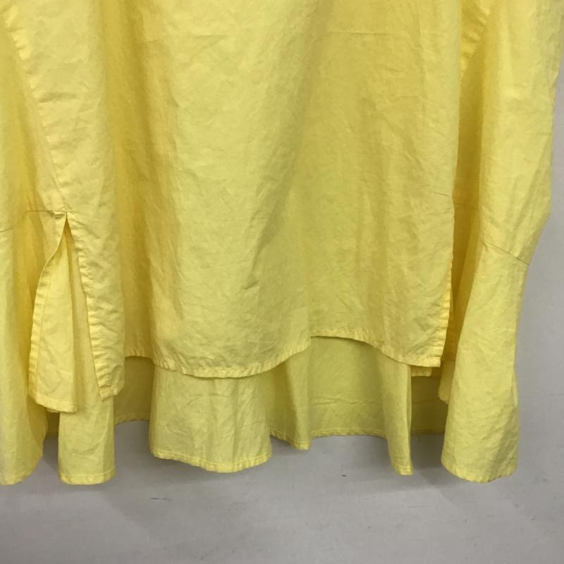 ジャーナルスタンダード JOURNAL STANDARD カットソー 半袖 無地 黄 / イエロー / yellow レディース USED 古着 中古 10159811
