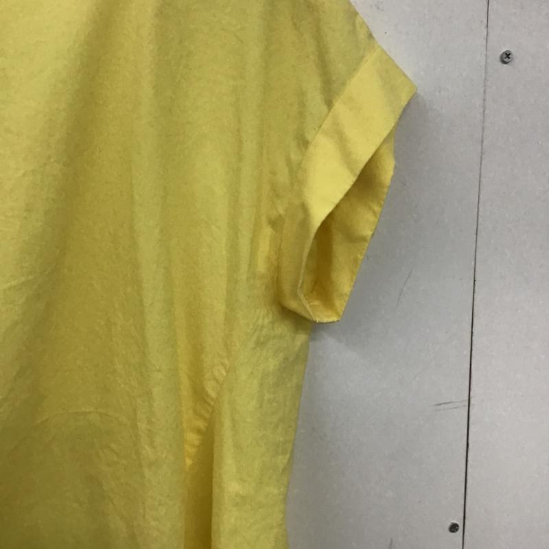 ジャーナルスタンダード JOURNAL STANDARD カットソー 半袖 無地 黄 / イエロー / yellow レディース USED 古着 中古 10159811