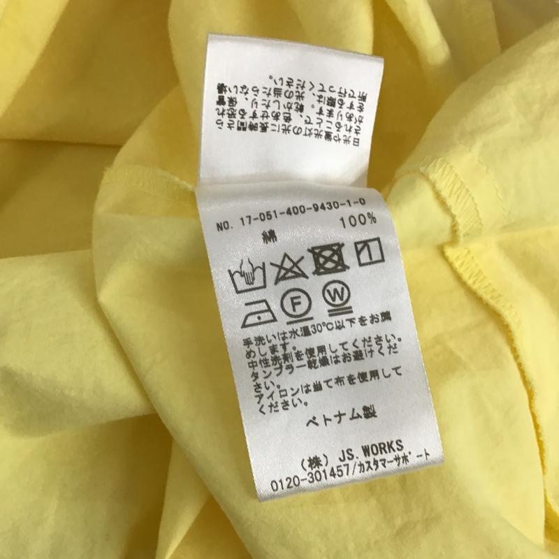 ジャーナルスタンダード JOURNAL STANDARD カットソー 半袖 無地 黄 / イエロー / yellow レディース USED 古着 中古 10159811
