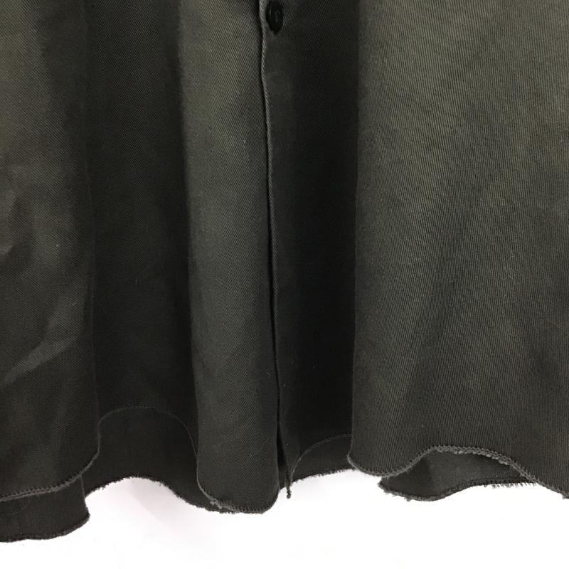ディッキーズ Dickies シャツ、ブラウス 長袖 長袖シャツ ワークシャツ ミリタリーシャツ L 無地 カーキ / カーキ / khaki メンズ USED 古着 中古 10159812