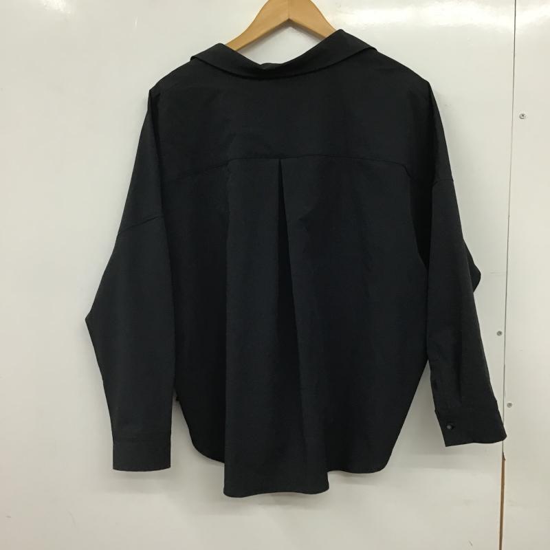 ロッソ ROSSO カットソー 長袖 FREE 無地 黒 / ブラック / black レディース USED 古着 中古 10159813