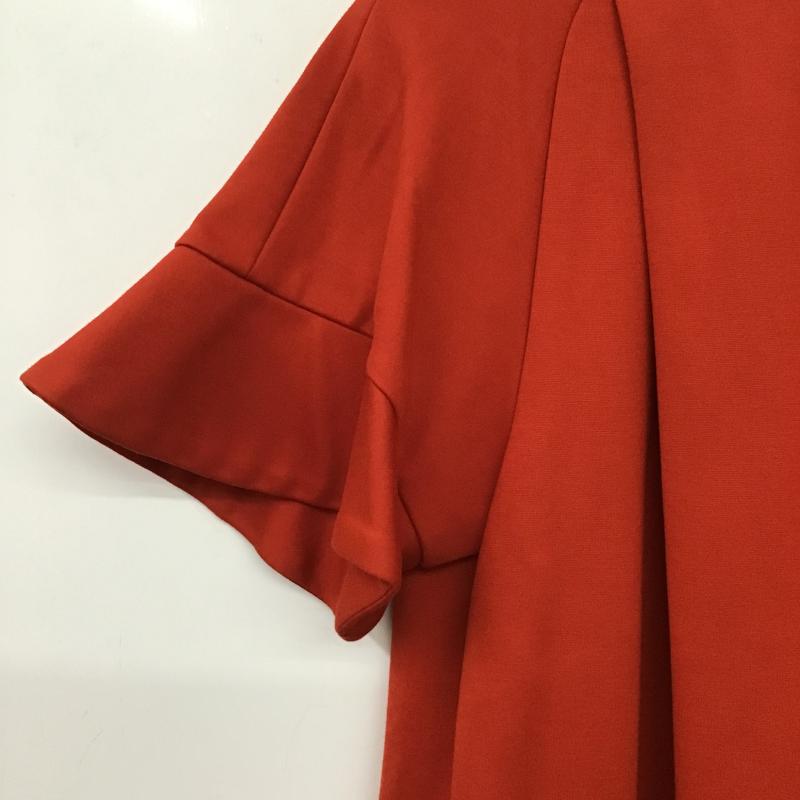 エストネーション ESTNATION ワンピース ひざ丈スカート 無地 赤 / レッド / red レディース USED 古着 中古 10159815