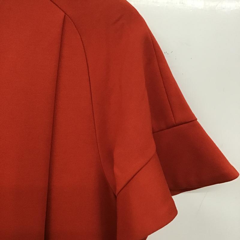 エストネーション ESTNATION ワンピース ひざ丈スカート 無地 赤 / レッド / red レディース USED 古着 中古 10159815
