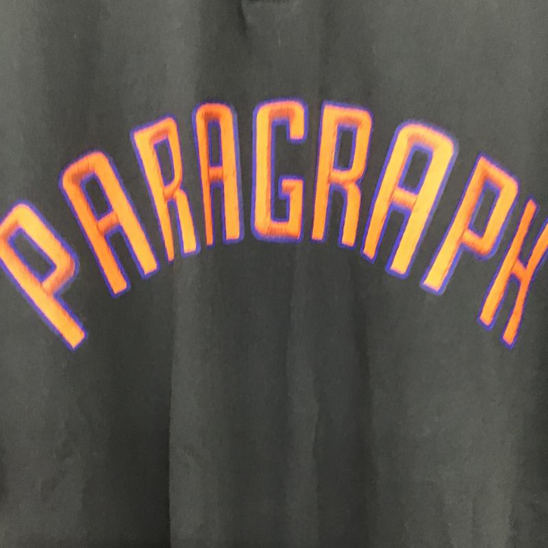 パラグラフ Paragraph ポロシャツ 半袖 ポロシャツ 半袖カットソー 1 ロゴ、文字 ダークグレー / ダークグレー / メンズ USED 古着 中古 10159817