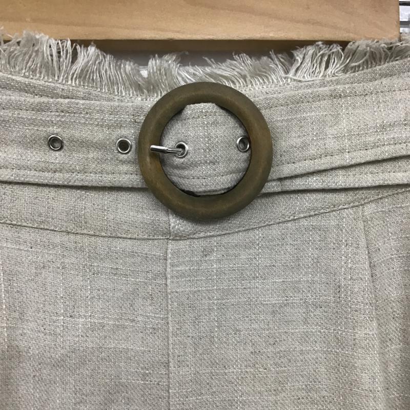 ムルーア MURUA スカート ロングスカート 012120801301 バックスリットフリンジスカート M 無地 アイボリー / アイボリー / レディース USED 古着 中古 10159827