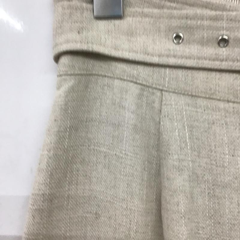 ムルーア MURUA スカート ロングスカート 012120801301 バックスリットフリンジスカート M 無地 アイボリー / アイボリー / レディース USED 古着 中古 10159827