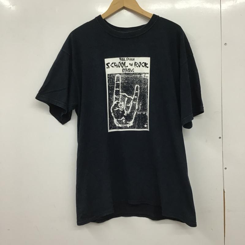 ギルダン GILDAN Tシャツ 半袖 半袖カットソー プリントTシャツ クルーネックカットソー L プリント ダークグレー / ダークグレー / メンズ USED 古着 中古 10159828