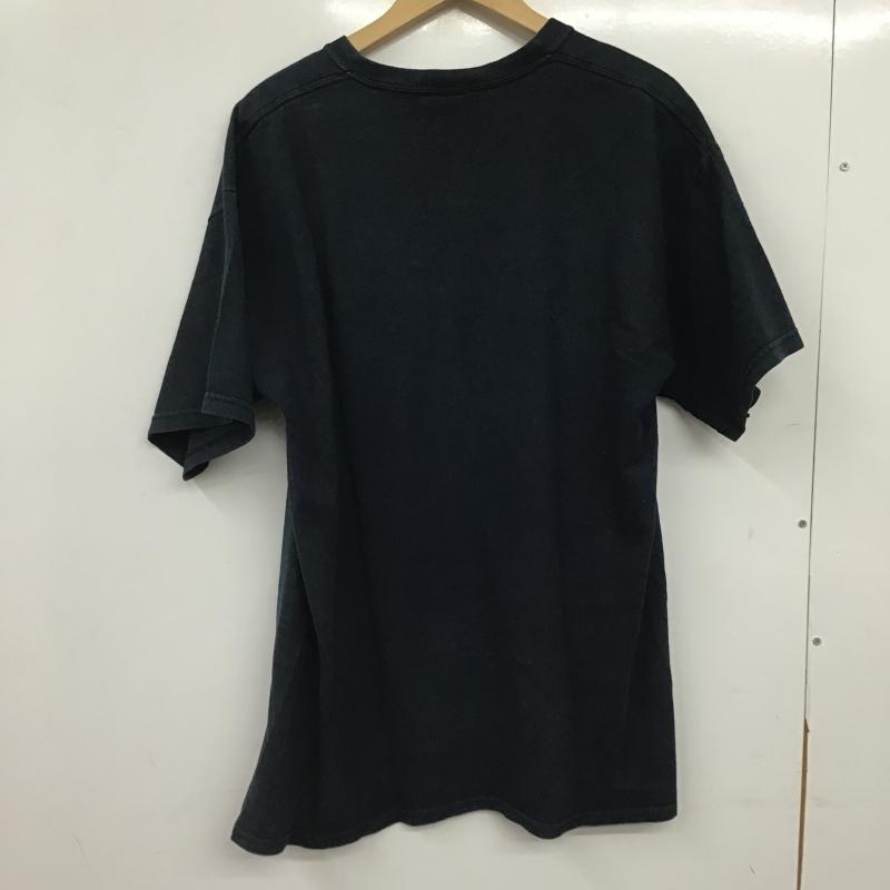 ギルダン GILDAN Tシャツ 半袖 半袖カットソー プリントTシャツ クルーネックカットソー L プリント ダークグレー / ダークグレー / メンズ USED 古着 中古 10159828