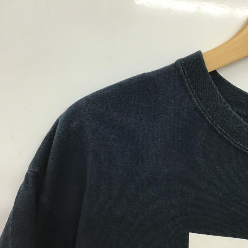 ギルダン GILDAN Tシャツ 半袖 半袖カットソー プリントTシャツ クルーネックカットソー L プリント ダークグレー / ダークグレー / メンズ USED 古着 中古 10159828