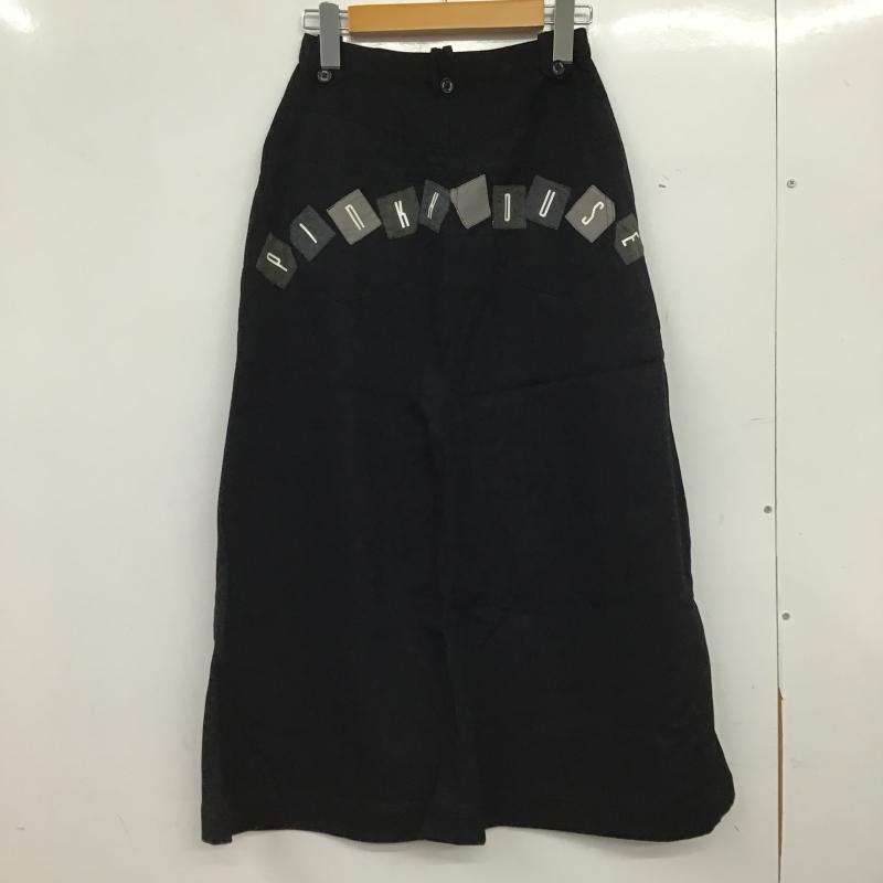 ピンクハウス PINK HOUSE スカート ロングスカート 無地 黒 / ブラック / black レディース USED 古着 中古 10159829