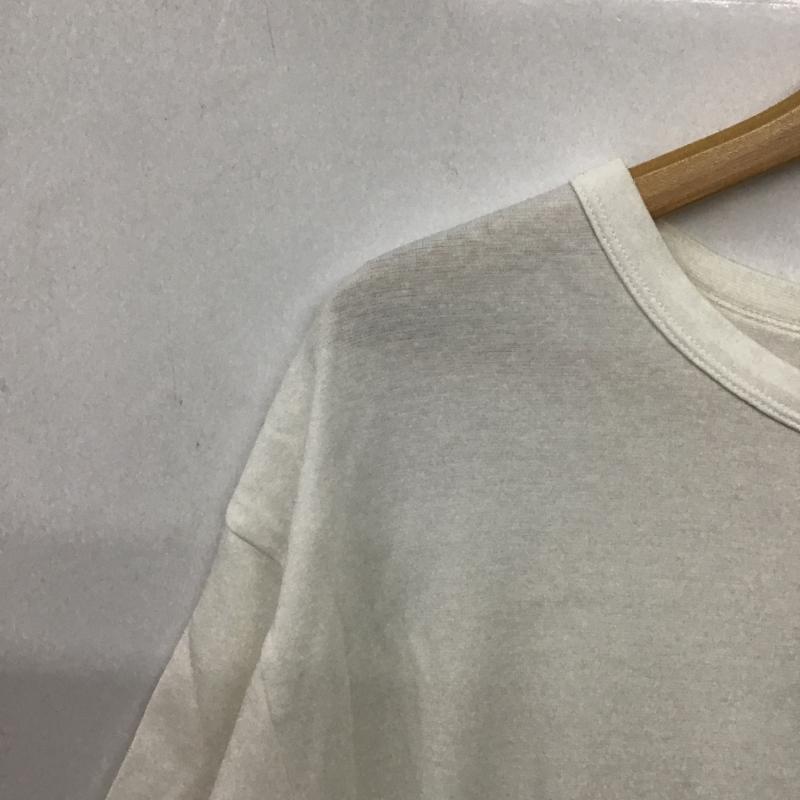 コンフェクト CONFECT Tシャツ 半袖 半袖カットソー プリントTシャツ クルーネックカットソー 4 無地 白 / ホワイト / white メンズ USED 古着 中古 10159830