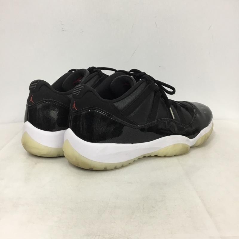ナイキ NIKE スニーカー スニーカー AV2187-001 AIR JORDAN 11 RETRO LOW 28.5cm 箱有 28.5cm ワンポイント 黒 / ブラック / black X 白 / ホワイト / white メンズ USED 古着 中古 10159834