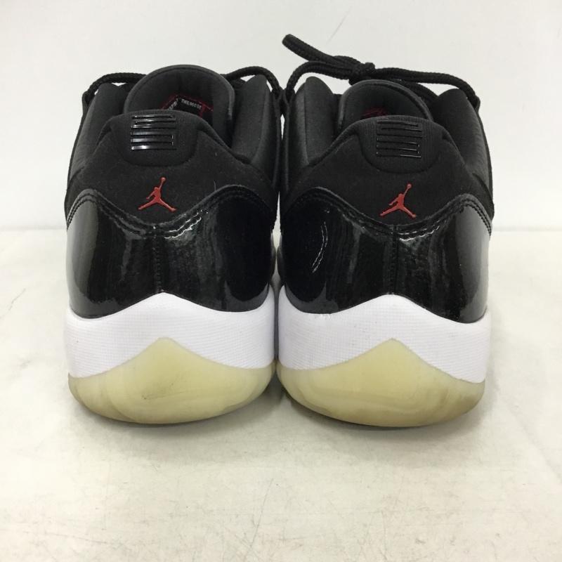 ナイキ NIKE スニーカー スニーカー AV2187-001 AIR JORDAN 11 RETRO LOW 28.5cm 箱有 28.5cm ワンポイント 黒 / ブラック / black X 白 / ホワイト / white メンズ USED 古着 中古 10159834