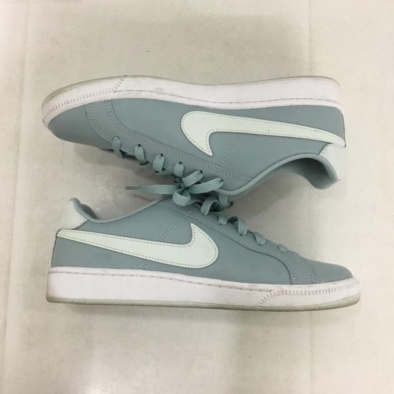 ナイキ NIKE スニーカー スニーカー 749867-300 コート ロイヤル 24.5cm 24.5cm ロゴ、文字 水色 / ライトブルー / レディース USED 古着 中古 10159835