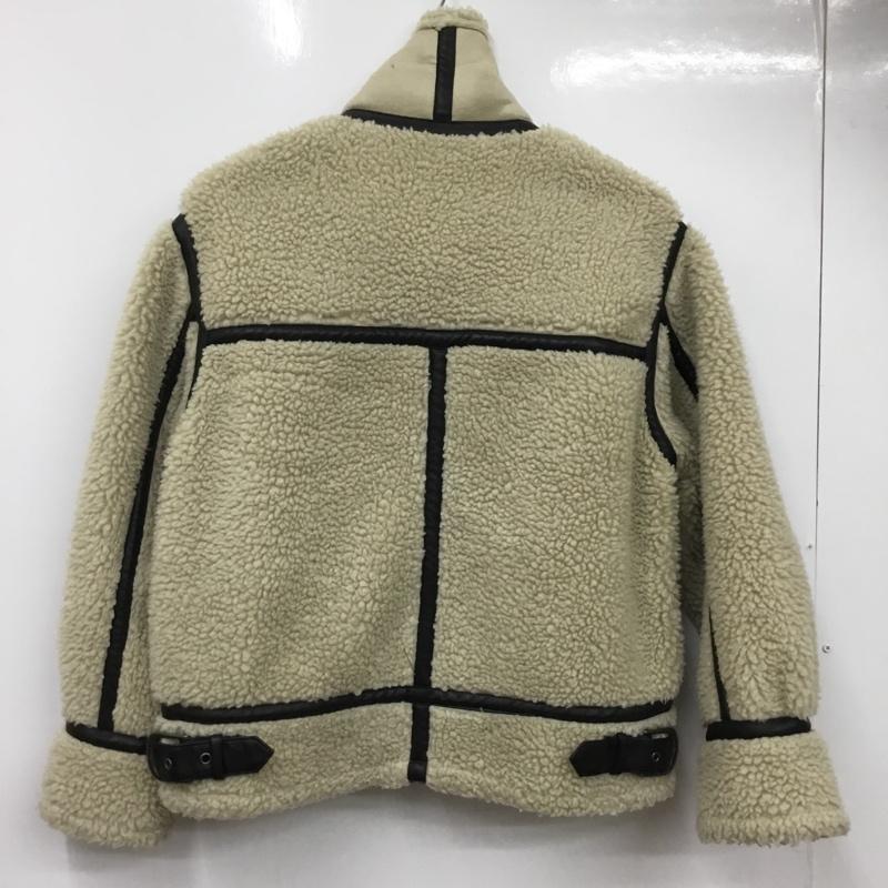 アングリッド Ungrid ジャケット、上着 ジャンパー、ブルゾン 112050274101 ボアムートンブルゾン S 無地 ベージュ / ベージュ / beige レディース USED 古着 中古 10159836