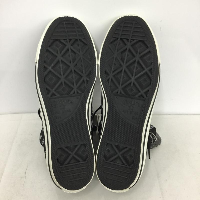 コンバース CONVERSE スニーカー スニーカー 1CJ112 ALL STAR HI ジョジョの奇妙な冒険 28cm 28.0cm 総柄 黒 / ブラック / black X 灰 / グレー / gray メンズ USED 古着 中古 10159837