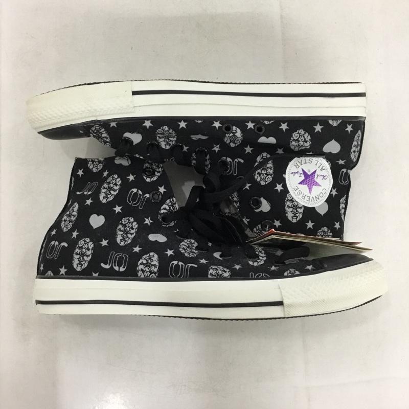 コンバース CONVERSE スニーカー スニーカー 1CJ112 ALL STAR HI ジョジョの奇妙な冒険 28cm 28.0cm 総柄 黒 / ブラック / black X 灰 / グレー / gray メンズ USED 古着 中古 10159837
