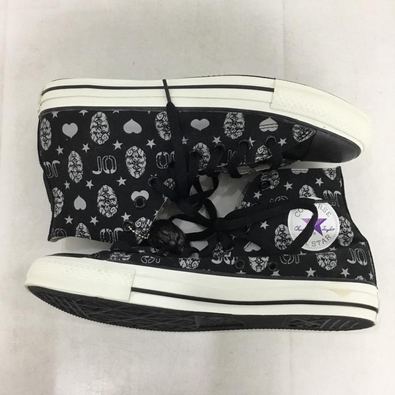 コンバース CONVERSE スニーカー スニーカー 1CJ112 ALL STAR HI ジョジョの奇妙な冒険 28cm 28.0cm 総柄 黒 / ブラック / black X 灰 / グレー / gray メンズ USED 古着 中古 10159837