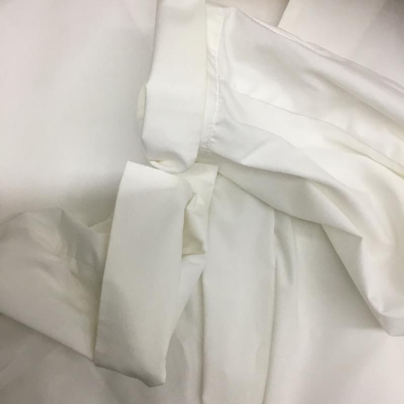 オペークドットクリップ OPAQUE.CLIP シャツ、ブラウス 長袖 L 無地 白 / ホワイト / white レディース USED 古着 中古 10159838
