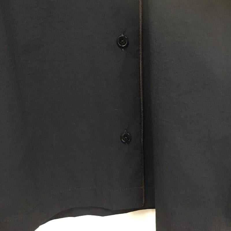 ユナイテッドアローズ UNITED ARROWS シャツ、ブラウス 七分袖 無地 黒 / ブラック / black レディース USED 古着 中古 10159839