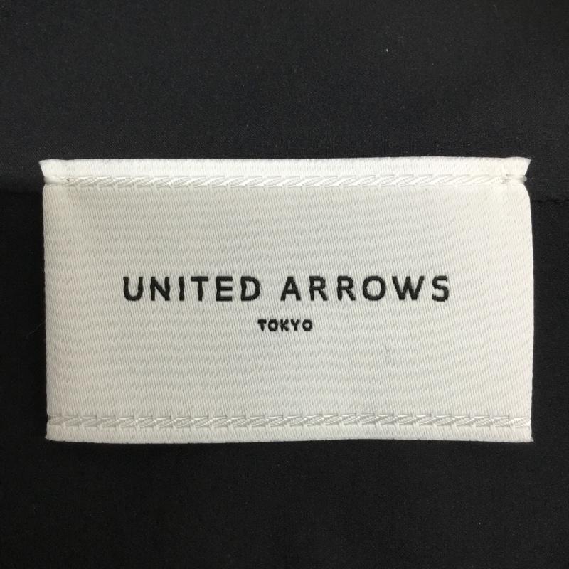 ユナイテッドアローズ UNITED ARROWS シャツ、ブラウス 七分袖 無地 黒 / ブラック / black レディース USED 古着 中古 10159839
