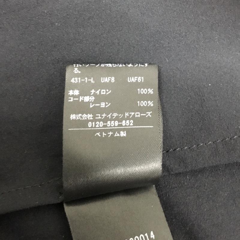 ユナイテッドアローズ UNITED ARROWS シャツ、ブラウス 七分袖 無地 黒 / ブラック / black レディース USED 古着 中古 10159839