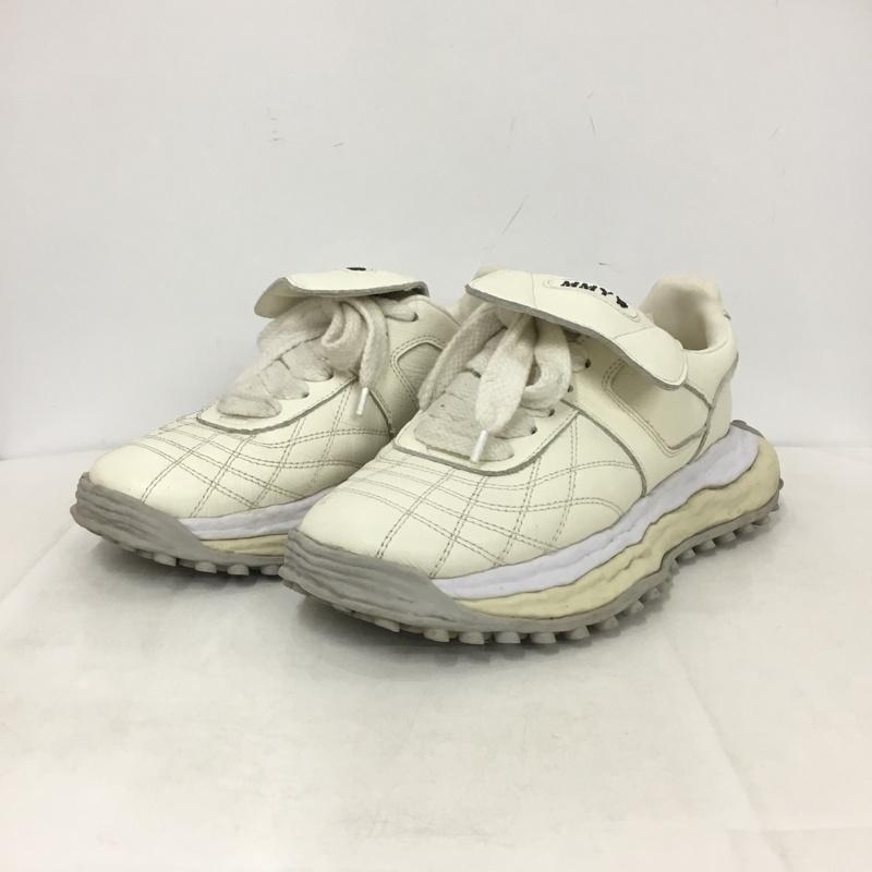 メゾンミハラヤスヒロ Maison MIHARA YASUHIRO スニーカー スニーカー A14FW701 SCOTT ORIGINAL SOLE LEATHER LOW 42 ロゴ、文字 オフホワイト / オフホワイト / メンズ USED 古着 中古 10159840