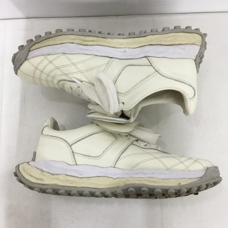 メゾンミハラヤスヒロ Maison MIHARA YASUHIRO スニーカー スニーカー A14FW701 SCOTT ORIGINAL SOLE LEATHER LOW 42 ロゴ、文字 オフホワイト / オフホワイト / メンズ USED 古着 中古 10159840