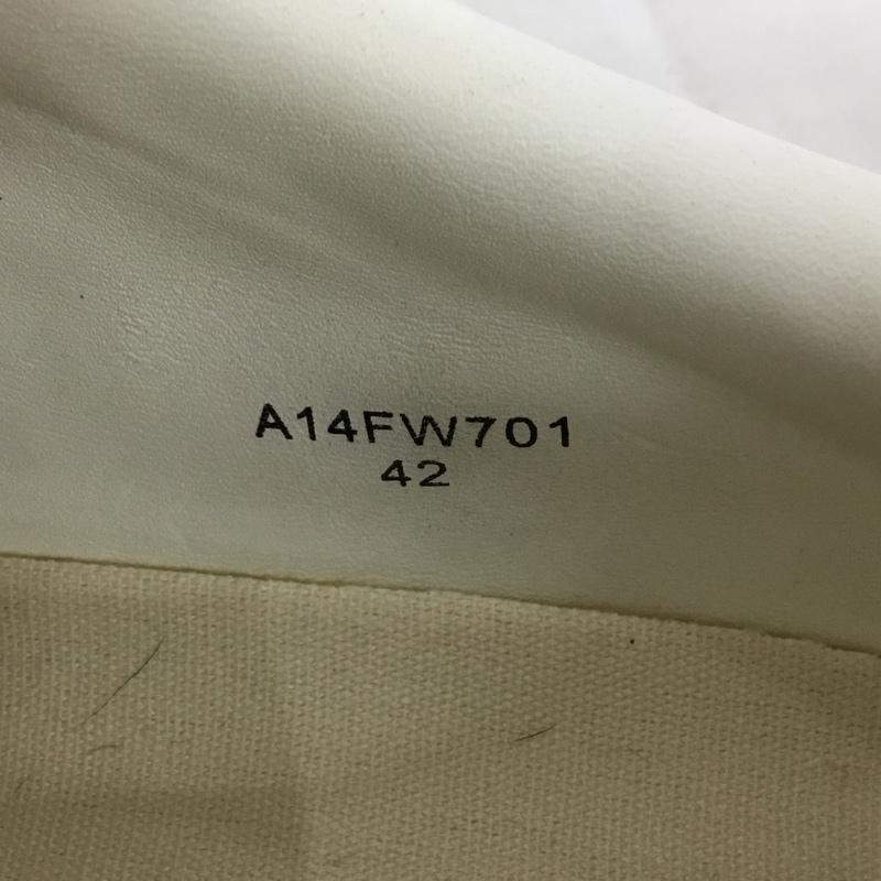 メゾンミハラヤスヒロ Maison MIHARA YASUHIRO スニーカー スニーカー A14FW701 SCOTT ORIGINAL SOLE LEATHER LOW 42 ロゴ、文字 オフホワイト / オフホワイト / メンズ USED 古着 中古 10159840