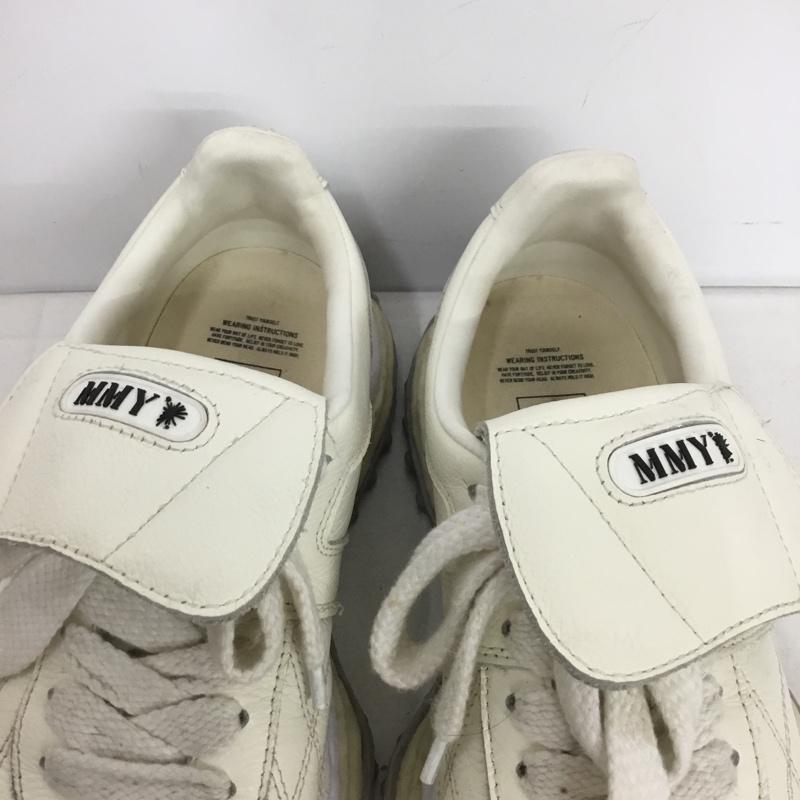 メゾンミハラヤスヒロ Maison MIHARA YASUHIRO スニーカー スニーカー A14FW701 SCOTT ORIGINAL SOLE LEATHER LOW 42 ロゴ、文字 オフホワイト / オフホワイト / メンズ USED 古着 中古 10159840
